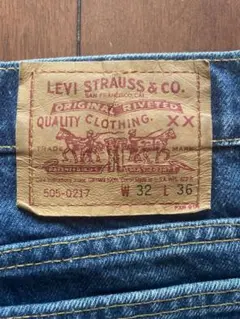 Levi's 505 USA製　W32 L36 90s エルパソ