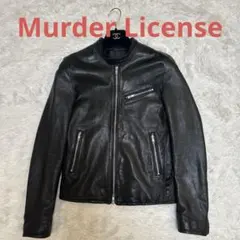 Murder License マーダーライセンス レザージャケット 革ジャン