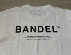 【美品】BANDEL バンデル バックプリント Tシャツ ホワイトのサムネイル