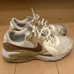 ⭐︎バオバブの木様専用⭐︎エアマックススタイル スニーカー ホワイト/ベージュ