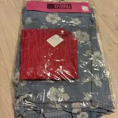 P74 新品コギャルデニムミニ浴衣140