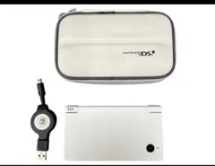 Nintendo DSiホワイト｜USBケーブル&カバー付|タッチペン欠品