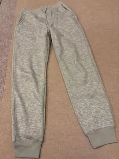 ユニクロ HEATTECH 裏ボア スウェットパンツ グレー