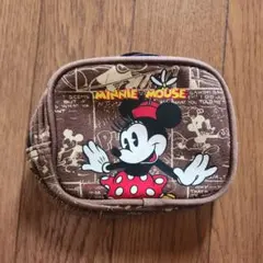 ミニーマウス コミック柄 ポーチ