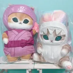mofusand 忍者にゃんBIGぬいぐるみ 〜桜満開〜マスコット - メルカリ