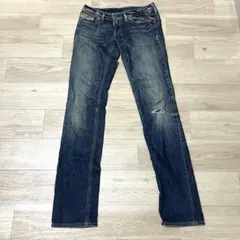 ディーゼルDIESELダメージ加工デニムパンツW28メンズ古着グランジ 