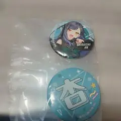 白石杏 缶バッジ 2個セット