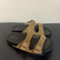 FREAK'S STORE フリークスストア ダブルベルトサンダル ブラウンのサムネイル