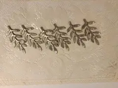 最終お値下げ！シルバー葉形箸置き6個セット