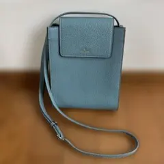 PELLE BORSA ショルダーバッグ ブルー系