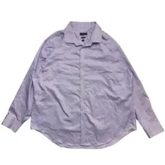 00s ck カルバンクライン ストライプシャツ メンズ 4XL-5XL相当