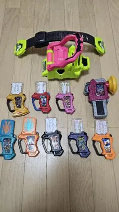 ゲーマドライバー　ガシャット　仮面ライダーエグゼイド 変身ベルトとアイテムセット