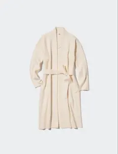 【大きいサイズ】UNIQLOスフレヤーンベルテッドニットコート　GU ユニクロ