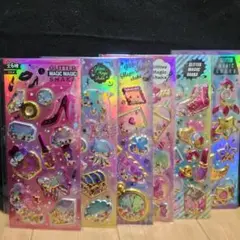 シャカシャカシール6枚