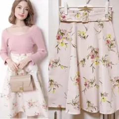 Apuweiser-riche ブーケフラワースカート