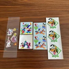 【使いかけ】ディズニー　シール