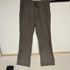 90s C.P. COMPANY 46 リネンパンツ　ブラウンのサムネイル