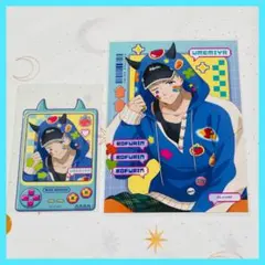 【ウィンブレ】梅宮一 でびデコパーカー ステッカー＆ブロマイドセット