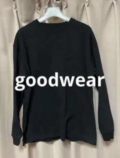 goodwear グットウェア 長袖 ロンT 無地 7oz USAコットン