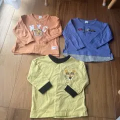 長袖Tシャツ3セット サイズ95
