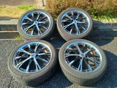 RK5ステップワゴン/ヴェネルディ/ヴァレンテ/18インチ ホイールセット
