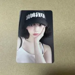 aespa カリナ dirty work md キャップ 帽子 トレカ