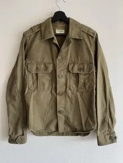 専用　22AW SAINT LAURENT ミリタリージャケット ウールフェルト 22AW SAINT LAURENT ミリタリージャケット ウールフェルト 44 2025年