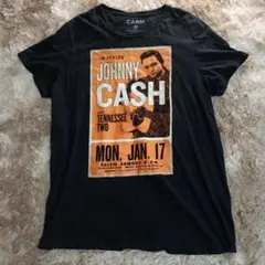 ジョニーキャッシュJohnny CashアーティストTシャツミュージックT大判