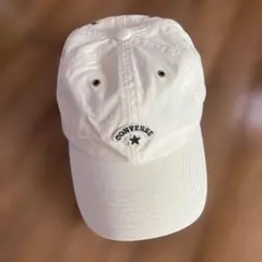 【美品】CONVERSE オフホワイトキャップのサムネイル