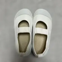 教育シューズ　バレーDX 白　17.5cm