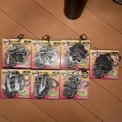 鬼滅の刃メタル漢字キーホルダー