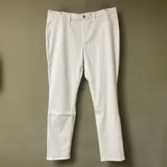 ユニクロ　ウルトラストレッチレギンスパンツ　ホワイト　XXL