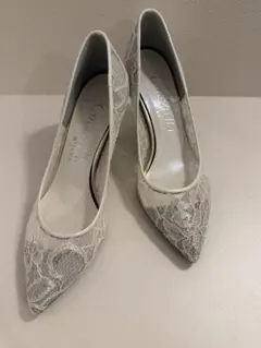 DIANA Cinderella レースパンプス 23.5センチ ヒール7センチ - メルカリ