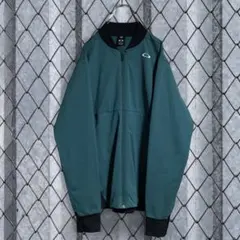 オークリー ゴルフ ブルゾン ジャケット エメラルドグリーン メンズ L