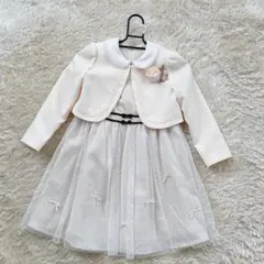 ワルツバイビームス 120 女の子　フォーマル　ワンピース　チュール　リボン