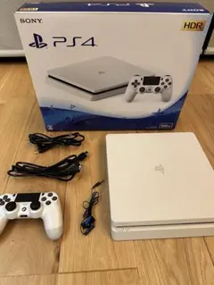 ホワイト PS4 本体 500GB HDR対応