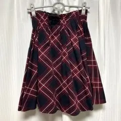 INGNI　チェック柄スカート
