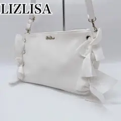 LIZ LISA リズリサ リボン ショルダーバッグ 白のサムネイル
