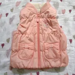 MIKIHOUSE ホットビスケッツ　リバーシブル　ベスト　80