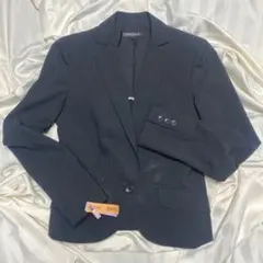 BUONA GIORNATA ブラックストライプ ジャケット S