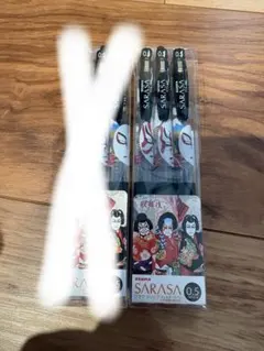 ZEBRA サラサクリップ　0.5 黒色　ボールペン　歌舞伎　3本