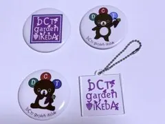 ドリカム　缶バッジ　キーホルダー　ドリクマ　DCTgardenIKEDA