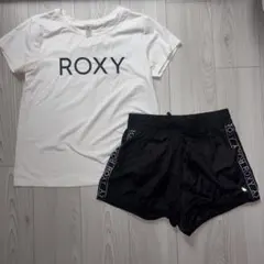 ROXY 水陸両用 Tシャツ トレーニングウェア ランニングショーツ
