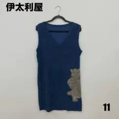 伊太利屋 ノースリーブチュニック 11サイズ 女性のサムネイル