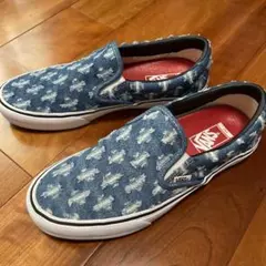 supreme×Vans Slip-On Pro パンチデニムスリッポン