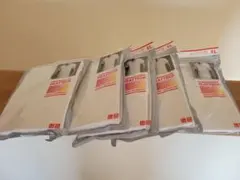 ユニクロ　ヒートテック Vネック Tシャツ 　サイズXL　5枚