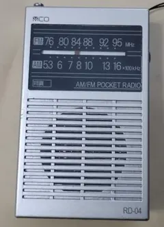 MCO　ポケットラジオ　電池付　訳あり品のサムネイル
