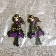 【2点セット】ツイステ エース 一番くじ ラバスト ラバーストラップ 式典服