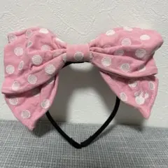 東京ディズニーリゾート 水玉リボンヘアバンド