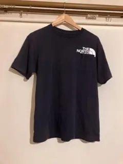 THE NORTH FACE ポケットTシャツ ネイビー Lサイズのサムネイル